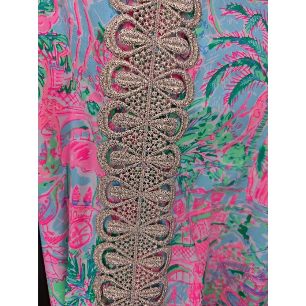 Lilly Pulitzer Kristen Swing Dress in the limited edition-Lilly Loves California - Picture 4 of 4